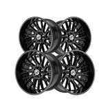 1 X XF Off-Road XF-230 Satin Black 20X10 8x165.1/8x170 125.2 Hub -12 Offset Black, Bronze Wheel Rim
