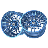 1 X XF Off-Road XF-232 Anodized Blue & Milled 26X14 5x127/5x139.7 78.1 Hub -76 Offset Blue Wheel Rim