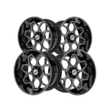 1 X XF Off-Road XF-233 Gloss Black & Milled 20X9 5x127/5x139.7 78.1 Hub 0 Offset Black Wheel Rim