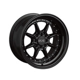 1 X XXR 002 15X8 4-100 73.1 Hub +20 Offset Black Wheel Rim