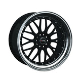 1 X XXR 521 19X10 5-4.5/5-120 73.1 Hub 25 Offset Black Wheel Rim