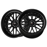 1 X XXR 521 18X8.5 5-100 73.1 Hub +35 Offset Flat Black Wheel Rim