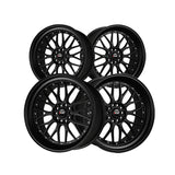 1 X XXR 521 20X10.5 5-4.5 73.1 Hub +30 Offset Flat Black Wheel Rim