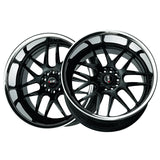 1 X XXR 526 20X10.5 5-4.5 73.1 Hub +35 Offset Black / SSC Wheel Rim