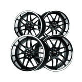 1 X XXR 526 18X9 5-4.5 73.1 Hub +35 Offset Black / SSC Wheel Rim