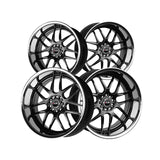 1 X XXR 526 20X11 5-4.5 73.1 Hub +11 Offset Chromium Black / SSC Wheel Rim