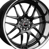 1 X XXR 526 18X10.5 5-4.5 73.1 Hub +20 Offset Chromium Black / SSC Wheel Rim