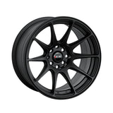 1 X XXR 527 19X8.75 5-4.5 73.1 Hub +38 Offset Flat Black Wheel Rim