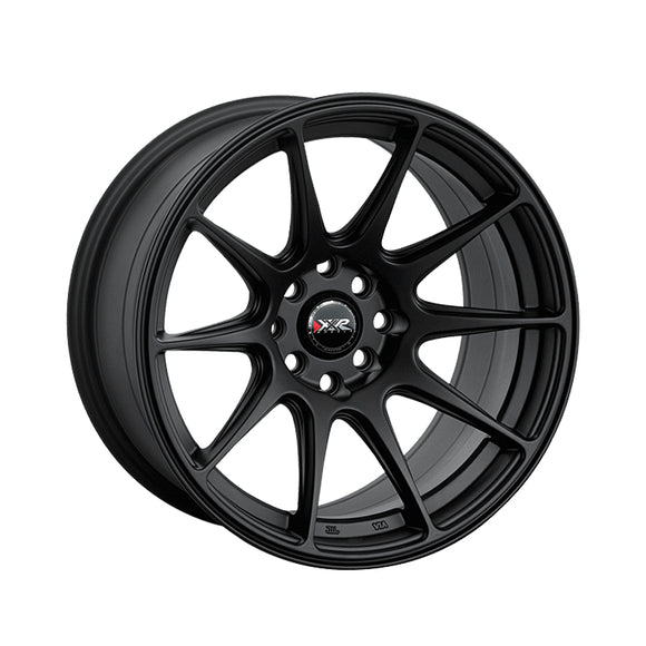 1 X XXR 527 17X7.5 4-98 73.1 Hub +40 Offset Flat Black Wheel Rim