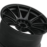 1 X XXR 527 16X8 4-100 73.1 Hub +20 Offset Flat Black Wheel Rim