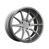 1 X XXR 527D 18X9 5-4.5 73.1 Hub +35 Offset Silver / ML Wheel Rim