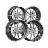 1 X XXR 527D 18X9 5-4.5 73.1 Hub +35 Offset Silver / ML Wheel Rim