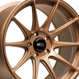 1 X XXR 527R 18X8.5 5-4.5 73.1 Hub +35 Offset Bronze Wheel Rim