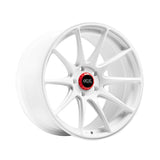 1 X XXR 527R 18X10 5-4.5 73.1 Hub +35 Offset White Wheel Rim