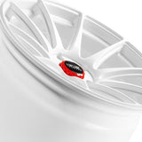 1 X XXR 527R 18X10 5-4.5 73.1 Hub +35 Offset White Wheel Rim