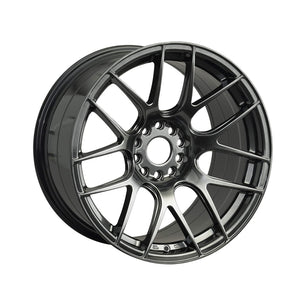 1 X XXR 530 17X8.25 4-100 73.1 Hub +25 Offset Chromium Black Wheel Rim