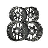 1 X XXR 530 18X8.75 5-100 73.1 Hub +33 Offset Chromium Black Wheel Rim