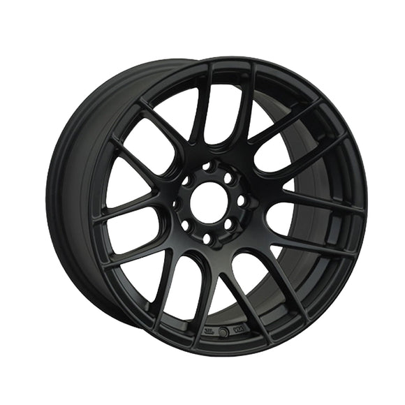 1 X XXR 530 17X7 5-100 73.1 Hub +35 Offset Flat Black Wheel Rim