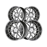 1 X XXR 530D 19X10.5 5-4.5 73.1 Hub +20 Offset Silver / ML Wheel Rim