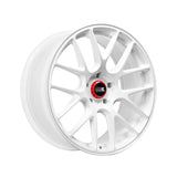1 X XXR 530R 19X8.5 5-4.5 73.1 Hub 35 Offset White Wheel Rim