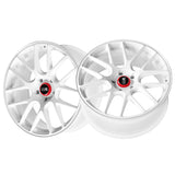 1 X XXR 530R 19X8.5 5-4.5 73.1 Hub 35 Offset White Wheel Rim