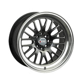 1 X XXR 531 18X8.5 5-100 73.1 Hub +35 Offset Chromium Black / ML Wheel Rim