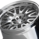 1 X XXR 531 15X8 4-100 73.1 Hub +20 Offset Platinum Wheel Rim