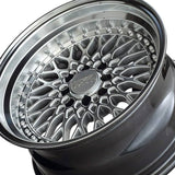 1 X XXR 536 17X9 5-100 73.1 Hub +25 Offset Hyper Silver / ML Wheel Rim