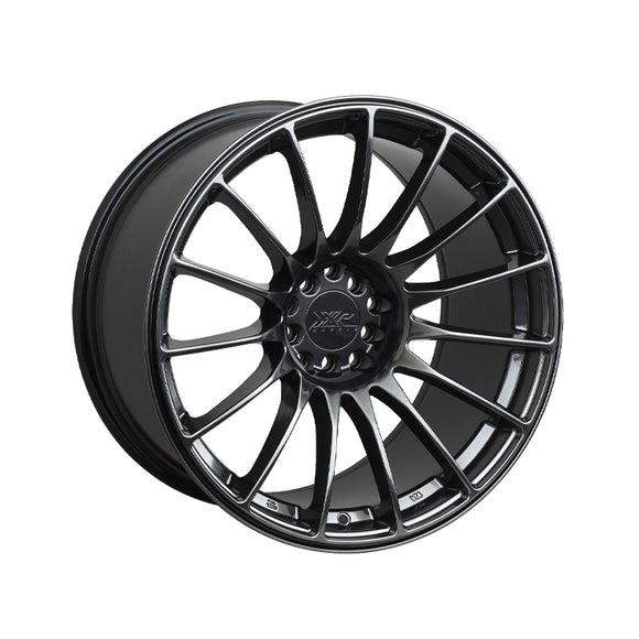 1 X XXR 550 18X8.75 5-100 73.1 Hub +36 Offset Chromium Black Wheel Rim