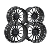 1 X XXR 550 18X8.75 5-100 73.1 Hub +36 Offset Chromium Black Wheel Rim