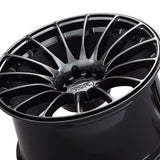 1 X XXR 550 18X8.75 5-100 73.1 Hub +36 Offset Chromium Black Wheel Rim