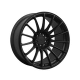 1 X XXR 550 18X8.75 5-100 73.1 Hub +36 Offset Flat Black Wheel Rim
