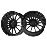 1 X XXR 550 18X8.75 5-100 73.1 Hub +36 Offset Flat Black Wheel Rim