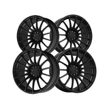 1 X XXR 550 18X8.75 5-100 73.1 Hub +36 Offset Flat Black Wheel Rim