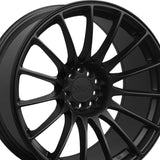 1 X XXR 550 18X8.75 5-100 73.1 Hub +36 Offset Flat Black Wheel Rim