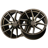 1 X XXR 559 19X8.5 5-4.5 73.1 Hub +20 Offset Bronze Wheel Rim