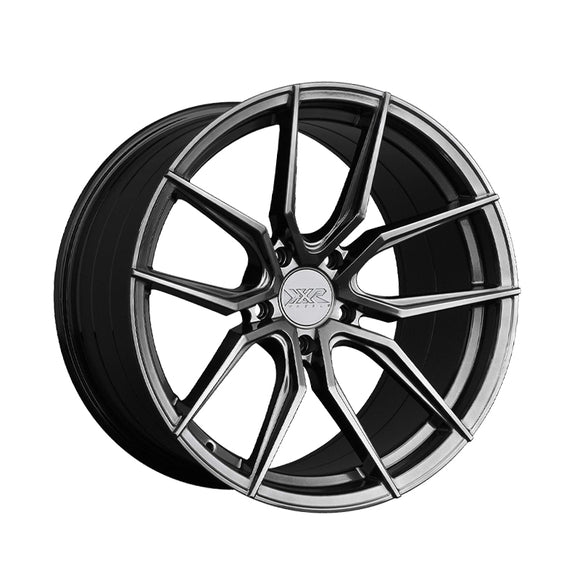 1 X XXR 559 18X8.5 5-4.5 73.1 Hub +20 Offset Chromium Black Wheel Rim