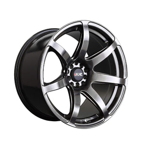 1 X XXR 560 18X8.5 5-100 73.1 Hub +35 Offset Chromium Black Wheel Rim