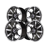 1 X XXR 560 18X8.5 5-100 73.1 Hub +35 Offset Chromium Black Wheel Rim