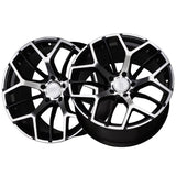 1 X XXR 566 18X8.5 5-4.5 73.1 Hub +35 Offset Black / Machined Wheel Rim