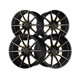 1 X XXR 567 18X8.5 5-100 73.1 Hub +20 Offset Bronze & Black Wheel Rim