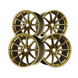 1 X XXR 568 18X10.5 5-4.5 73.1 Hub +20 Offset Liquid Gold Wheel Rim