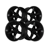 1 X XXR 569 18X10 5-100 73.1 Hub +35 Offset Silver / Gloss Black Lip Wheel Rim