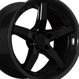 1 X XXR 569 18X10 5-100 73.1 Hub +35 Offset Silver / Gloss Black Lip Wheel Rim