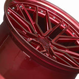 1 X XXR 571 20X9 5-4.5 73.1 Hub +35 Offset Candy Red Wheel Rim