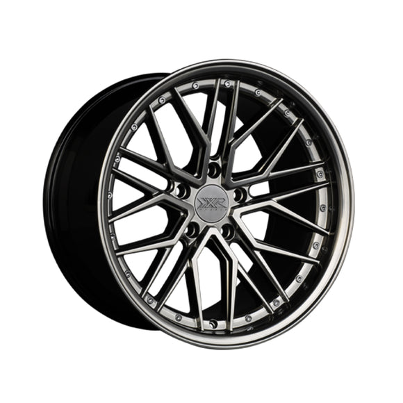 1 X XXR 571 20X9 5-4.5 73.1 Hub +35 Offset Chromium Black Wheel Rim