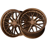 1 X XXR 571 18X8.5 5-112 73.1 Hub +35 Offset Liquid Bronze Wheel Rim