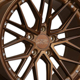 1 X XXR 571 20X9 5-120 73.1 Hub +35 Offset Liquid Bronze Wheel Rim