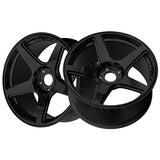 1 X XXR 575 18X8.5 5-100 73.1 Hub +35 Offset Black Wheel Rim