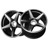 1 X XXR 575 18X8.5 5-100 73.1 Hub +35 Offset Phantom Black Wheel Rim